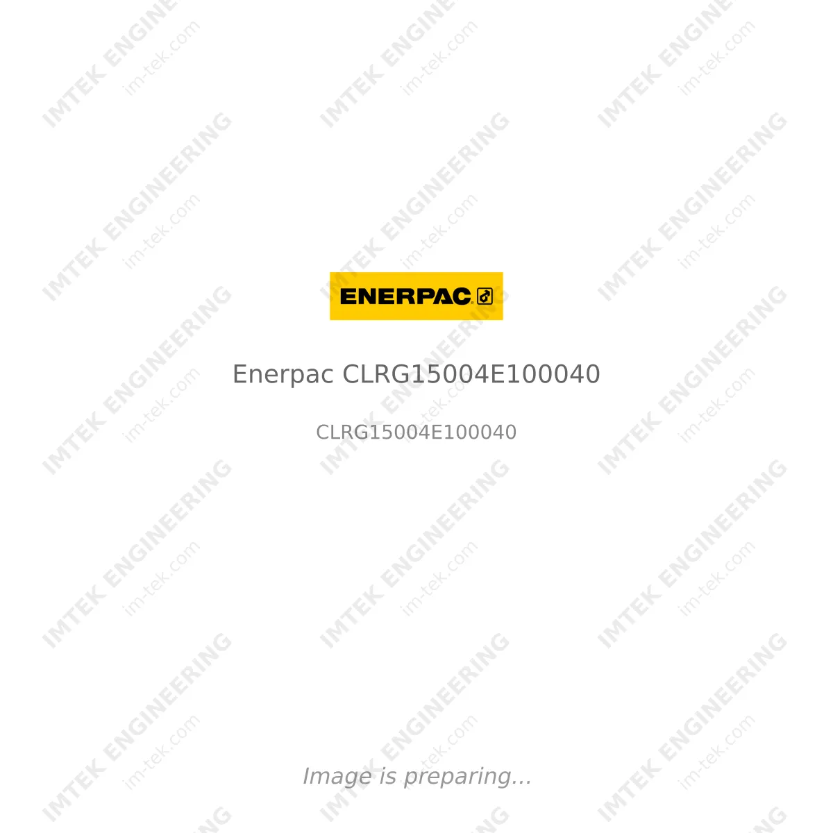 Enerpac Enerpac CLRG15004E100040 - CLRG15004E100040