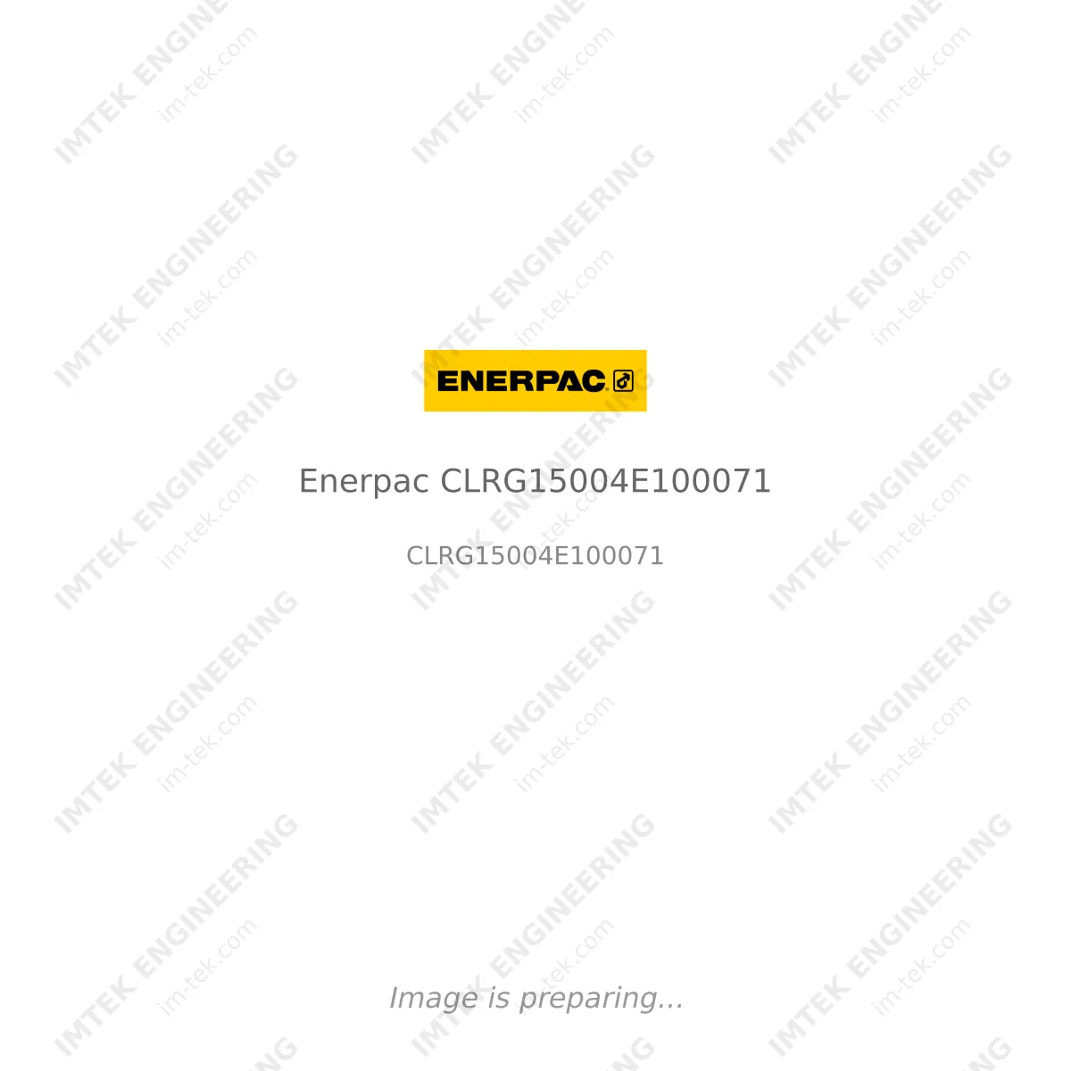Enerpac Enerpac CLRG15004E100071 - CLRG15004E100071