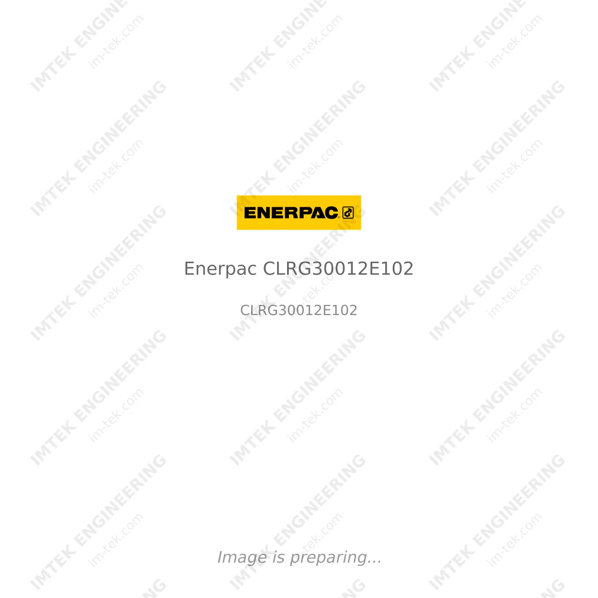 Enerpac Enerpac CLRG30012E102 - CLRG30012E102
