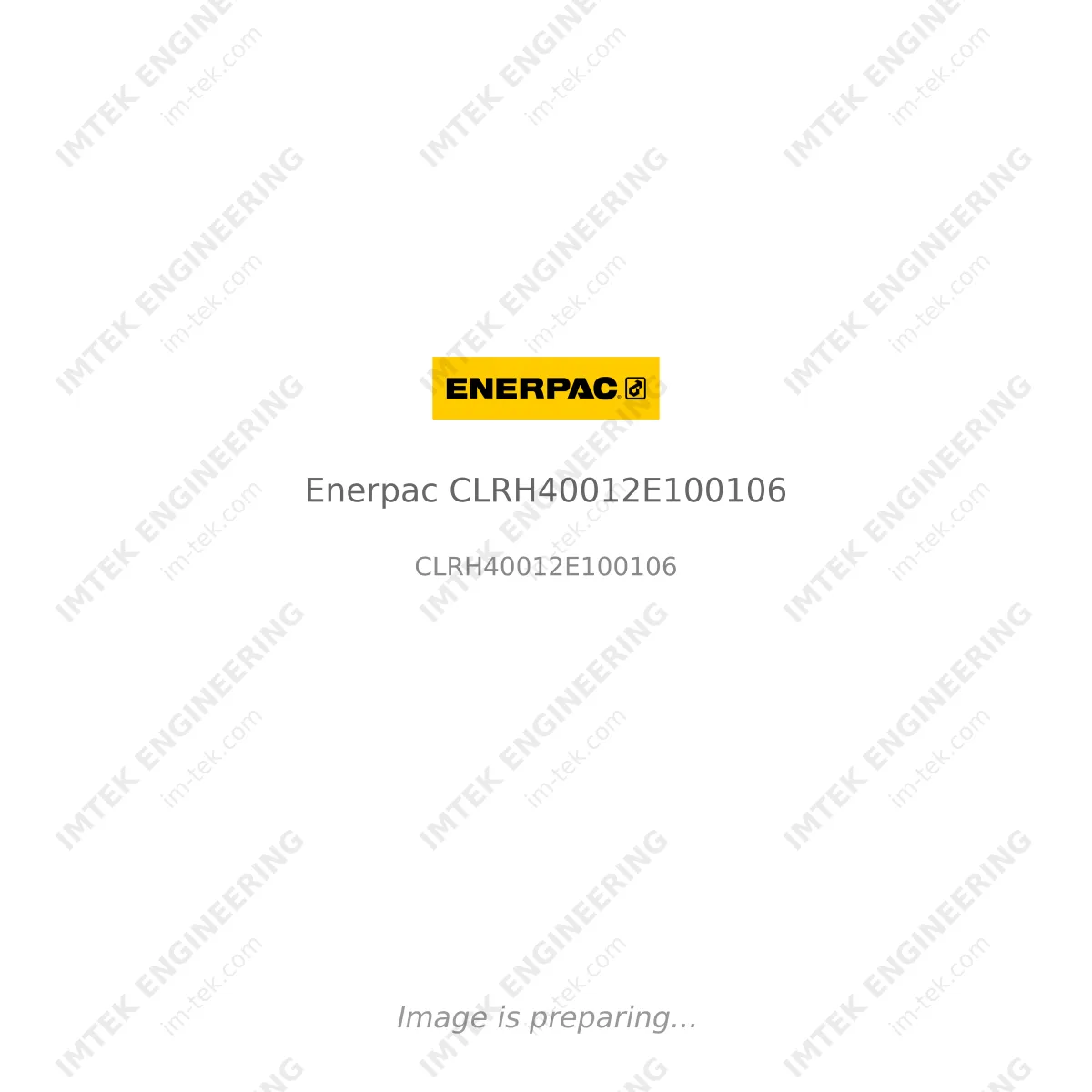 Enerpac Enerpac CLRH40012E100106 - CLRH40012E100106