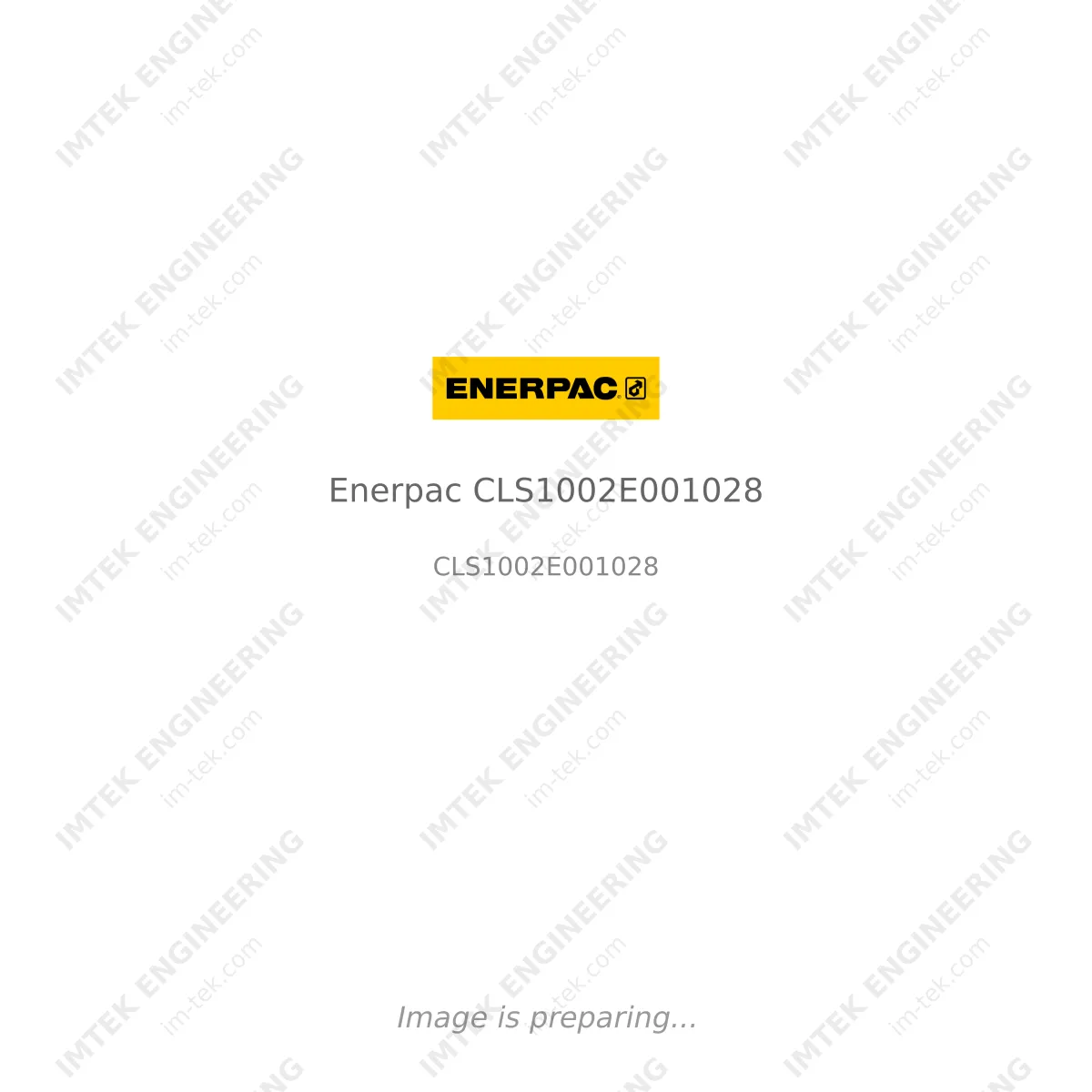Enerpac Enerpac CLS1002E001028 - CLS1002E001028