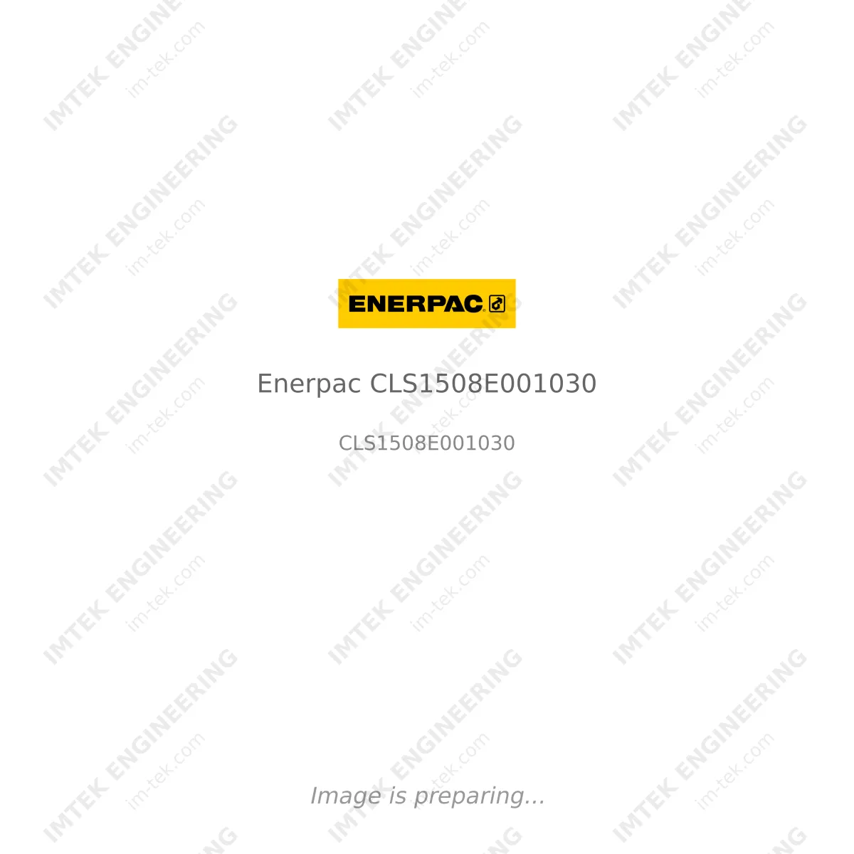 Enerpac Enerpac CLS1508E001030 - CLS1508E001030