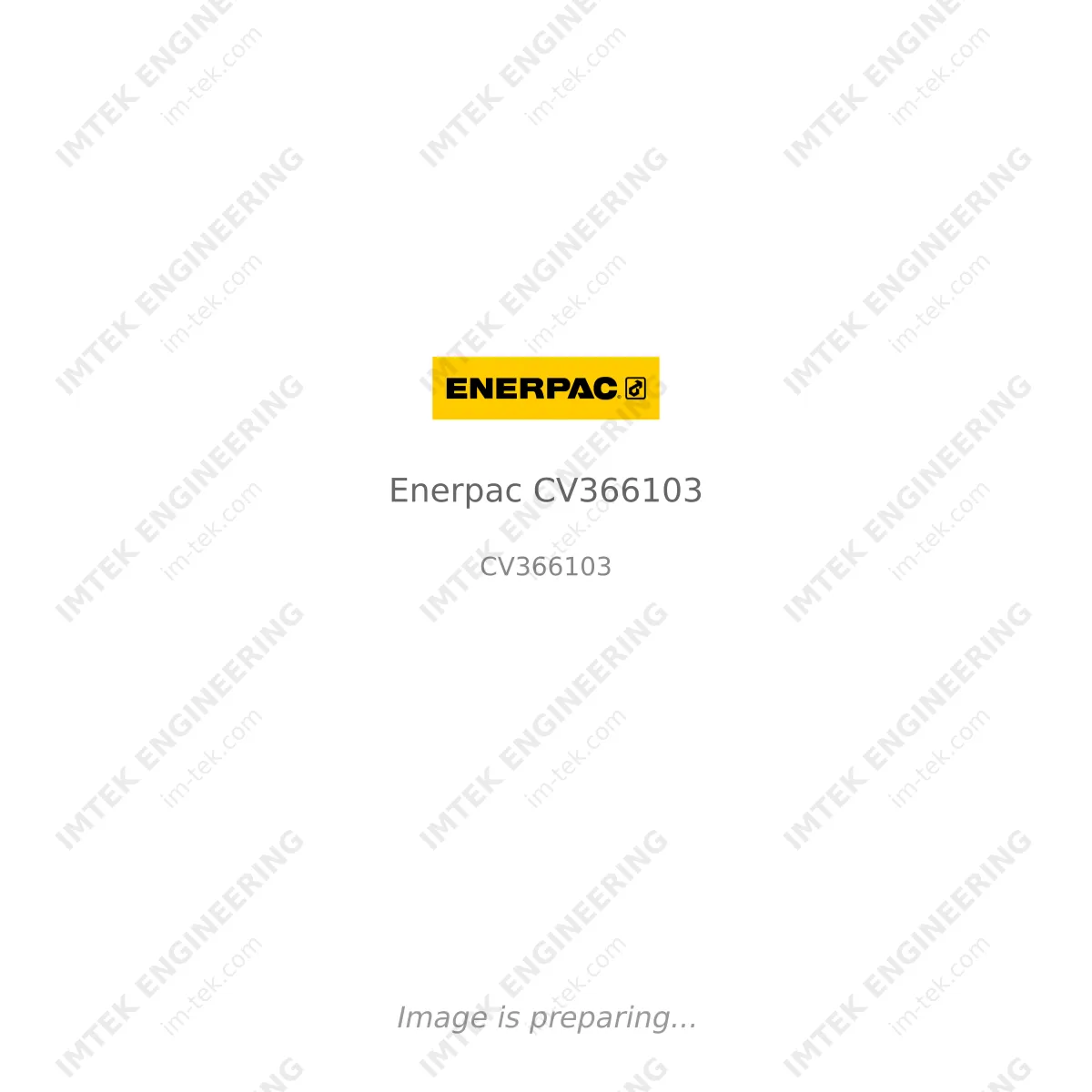 Enerpac Enerpac CV366103 - CV366103