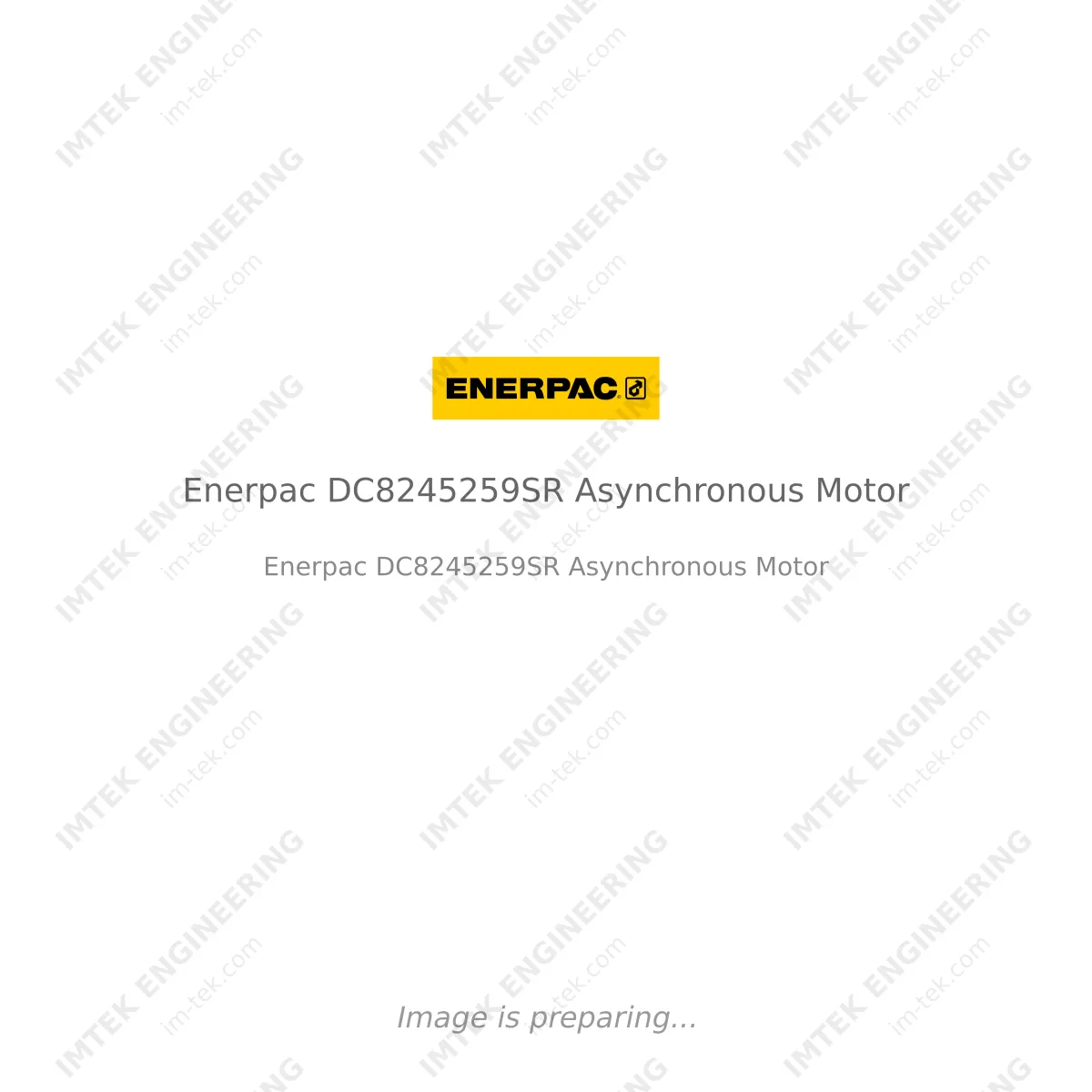 Enerpac Enerpac DC8245259SR Asynchronous Motor - Enerpac DC8245259SR Asynchronous Motor