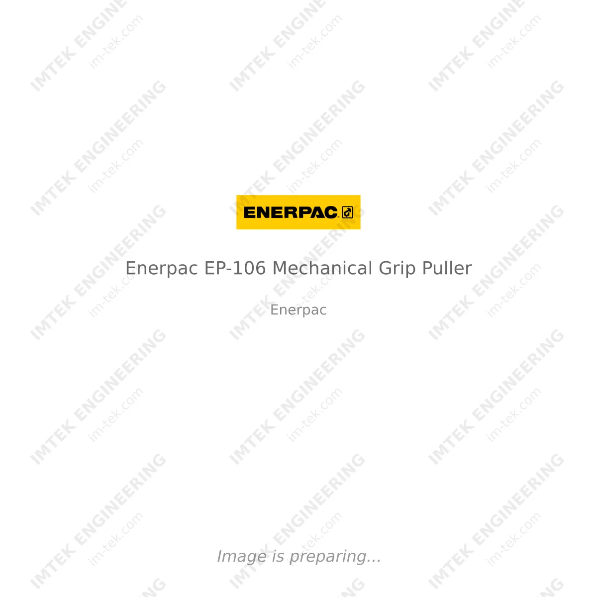 Enerpac Enerpac EP-106 Mechanical Grip Puller - Enerpac