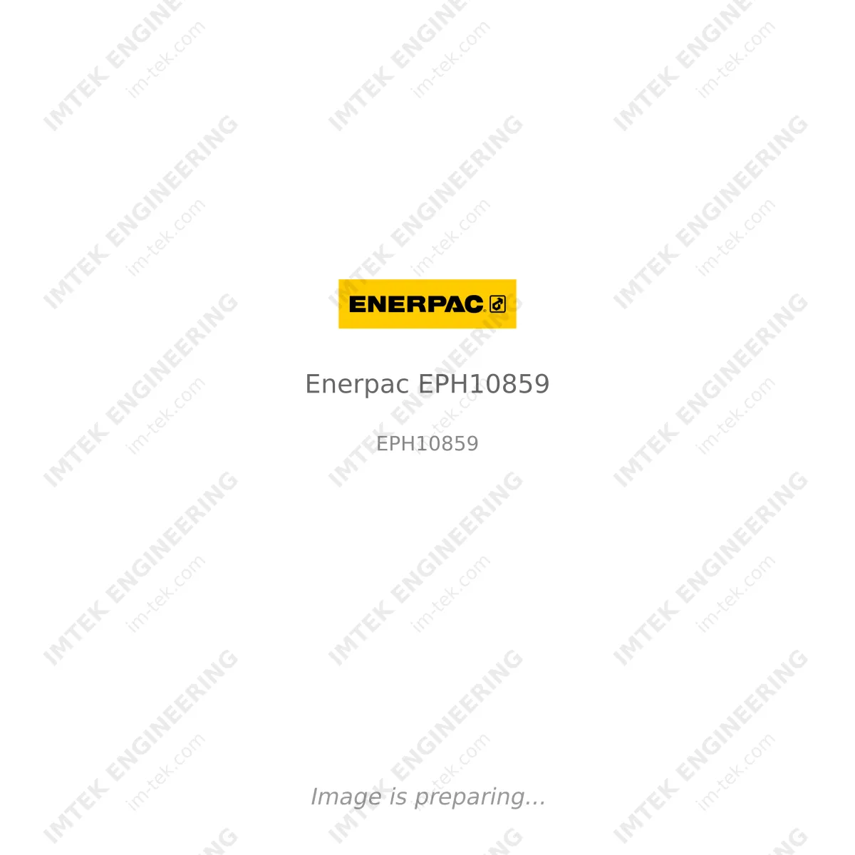 Enerpac Enerpac EPH10859 - EPH10859