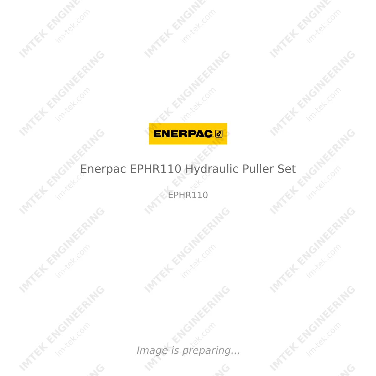 Enerpac Enerpac EPHR110 Hydraulic Puller Set - EPHR110