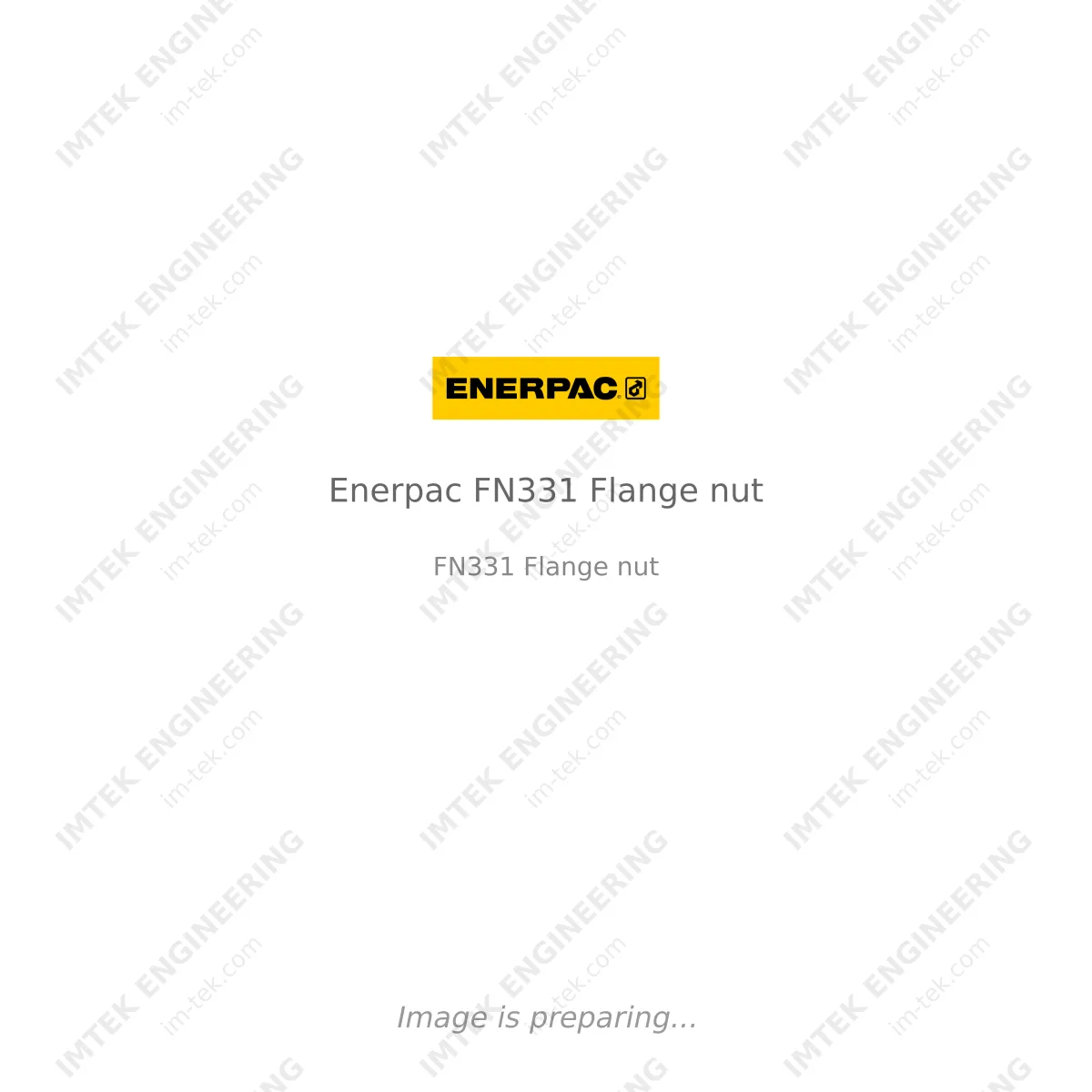 Enerpac Enerpac FN331 Flange nut - FN331 Flange nut