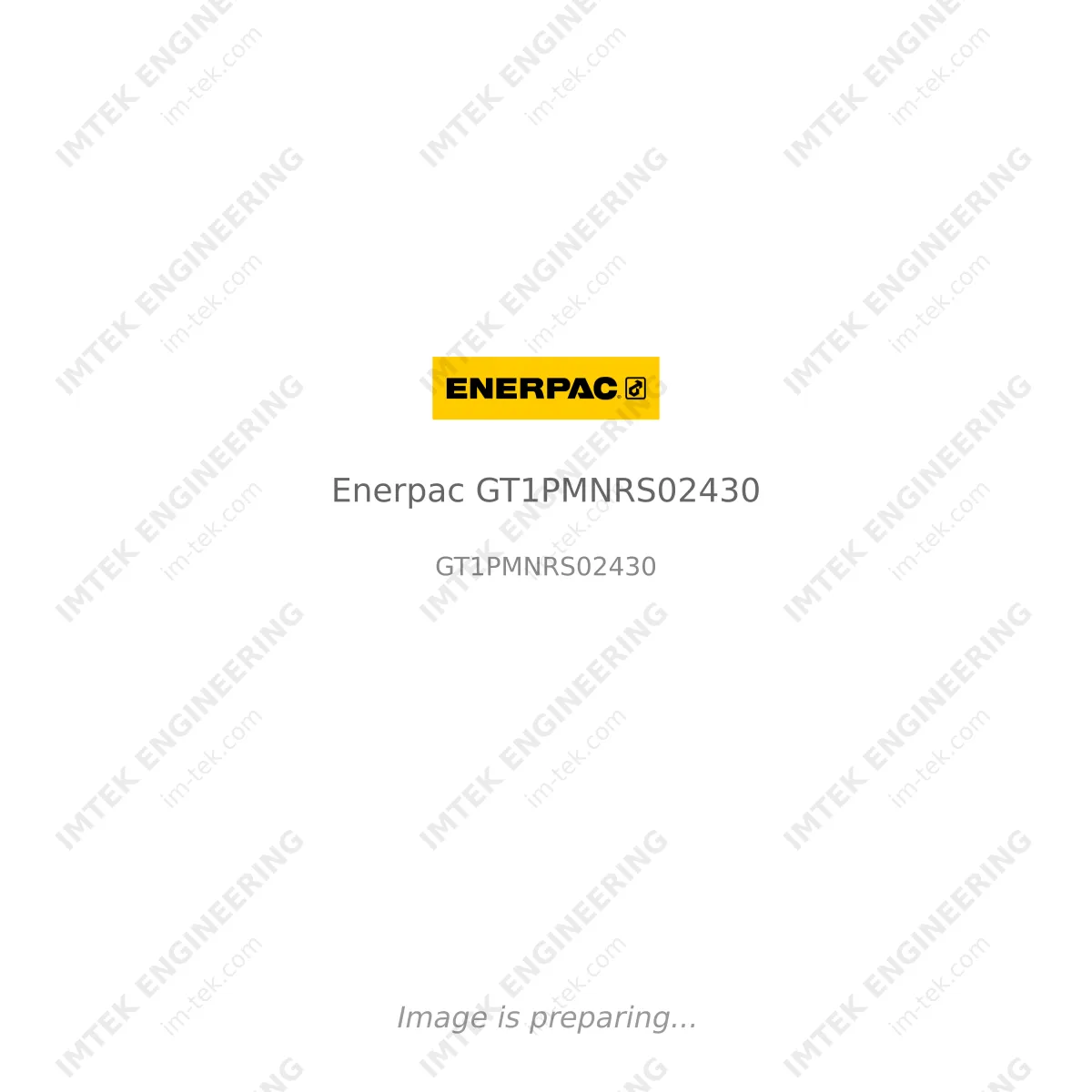 Enerpac Enerpac GT1PMNRS02430 - GT1PMNRS02430
