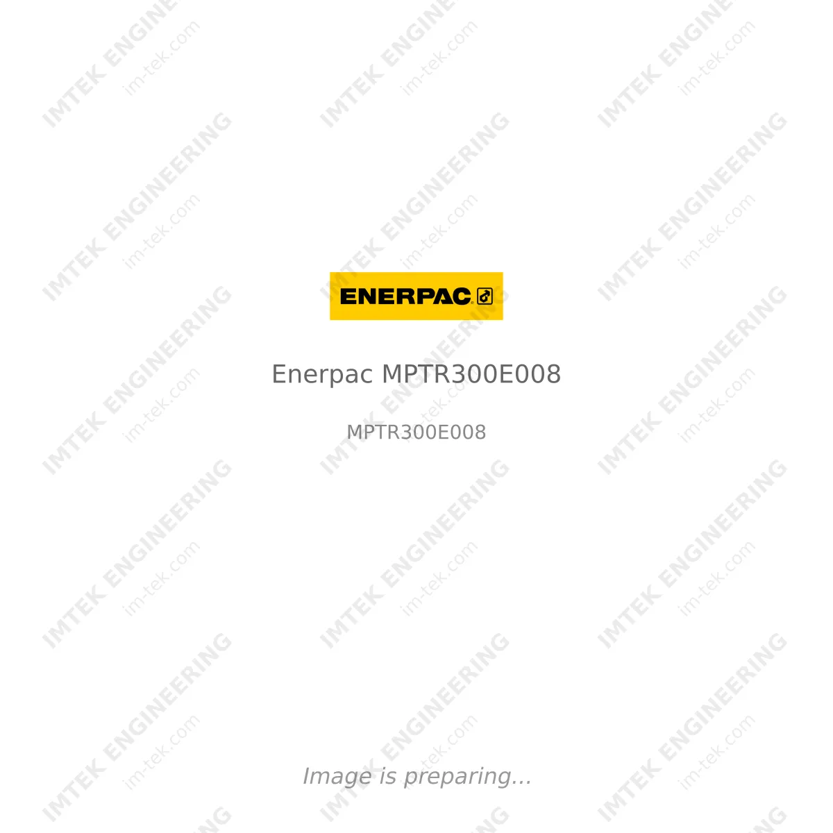 Enerpac Enerpac MPTR300E008 - MPTR300E008