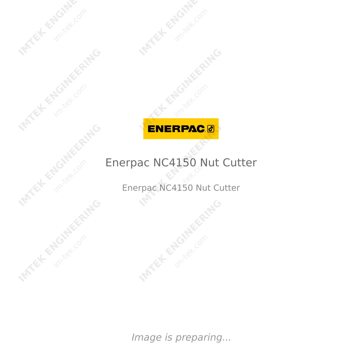 Enerpac Enerpac NC4150 Nut Cutter - Enerpac NC4150 Nut Cutter