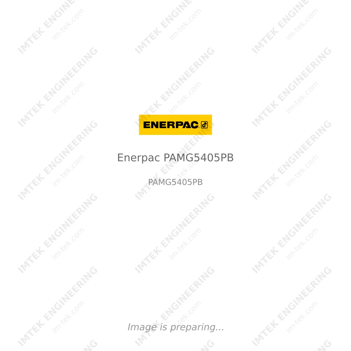 Enerpac Enerpac PAMG5405PB - PAMG5405PB