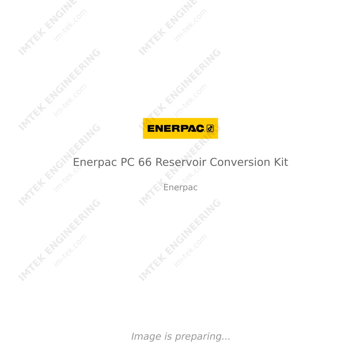 Enerpac Enerpac PC 66 Reservoir Conversion Kit - Enerpac