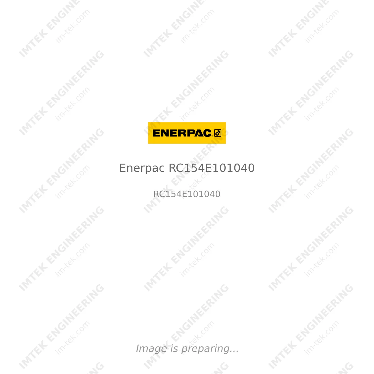 Enerpac Enerpac RC154E101040 - RC154E101040