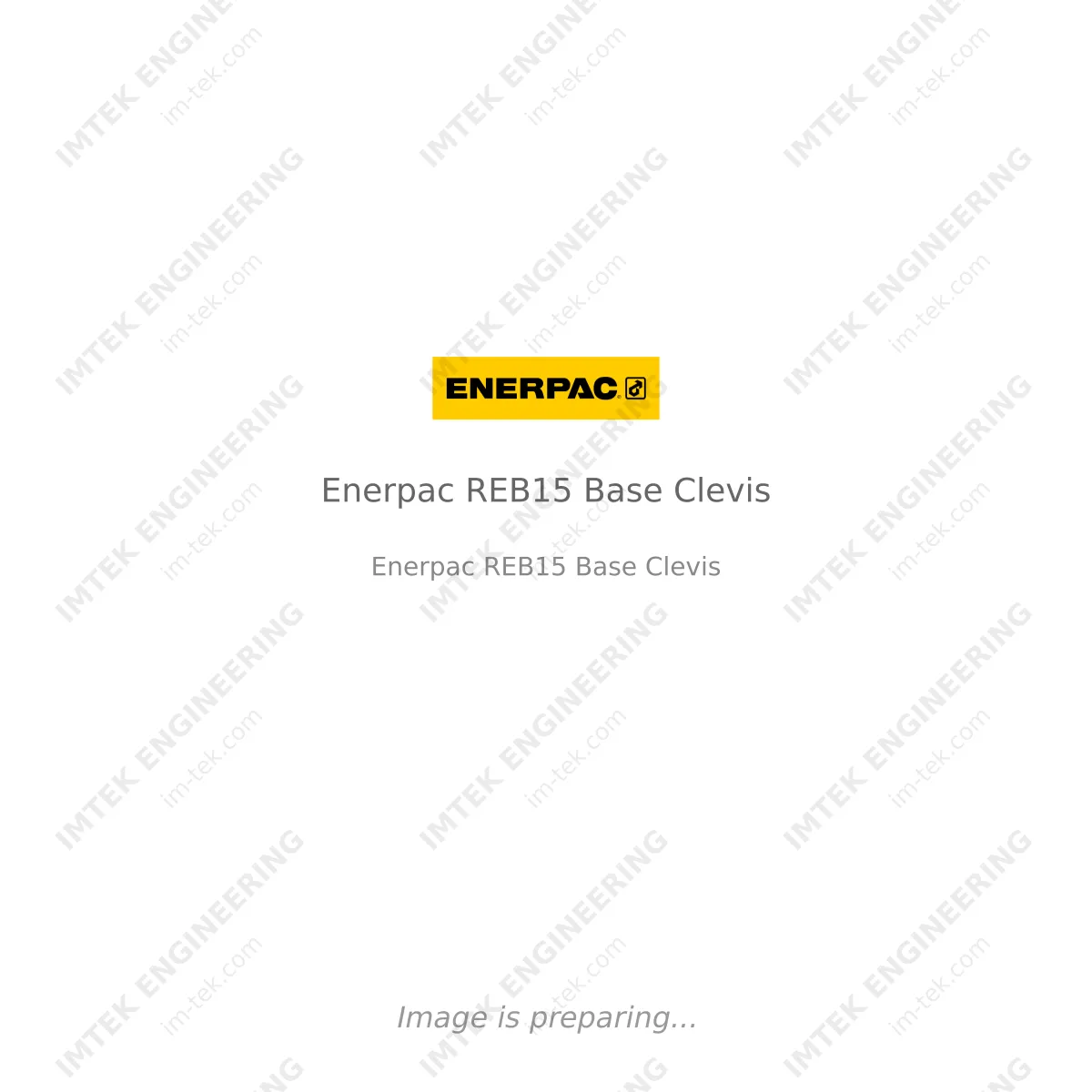 Enerpac Enerpac REB15 Base Clevis - Enerpac REB15 Base Clevis