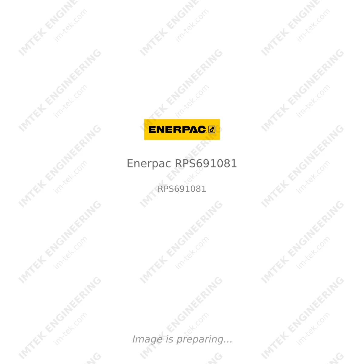 Enerpac Enerpac RPS691081 - RPS691081