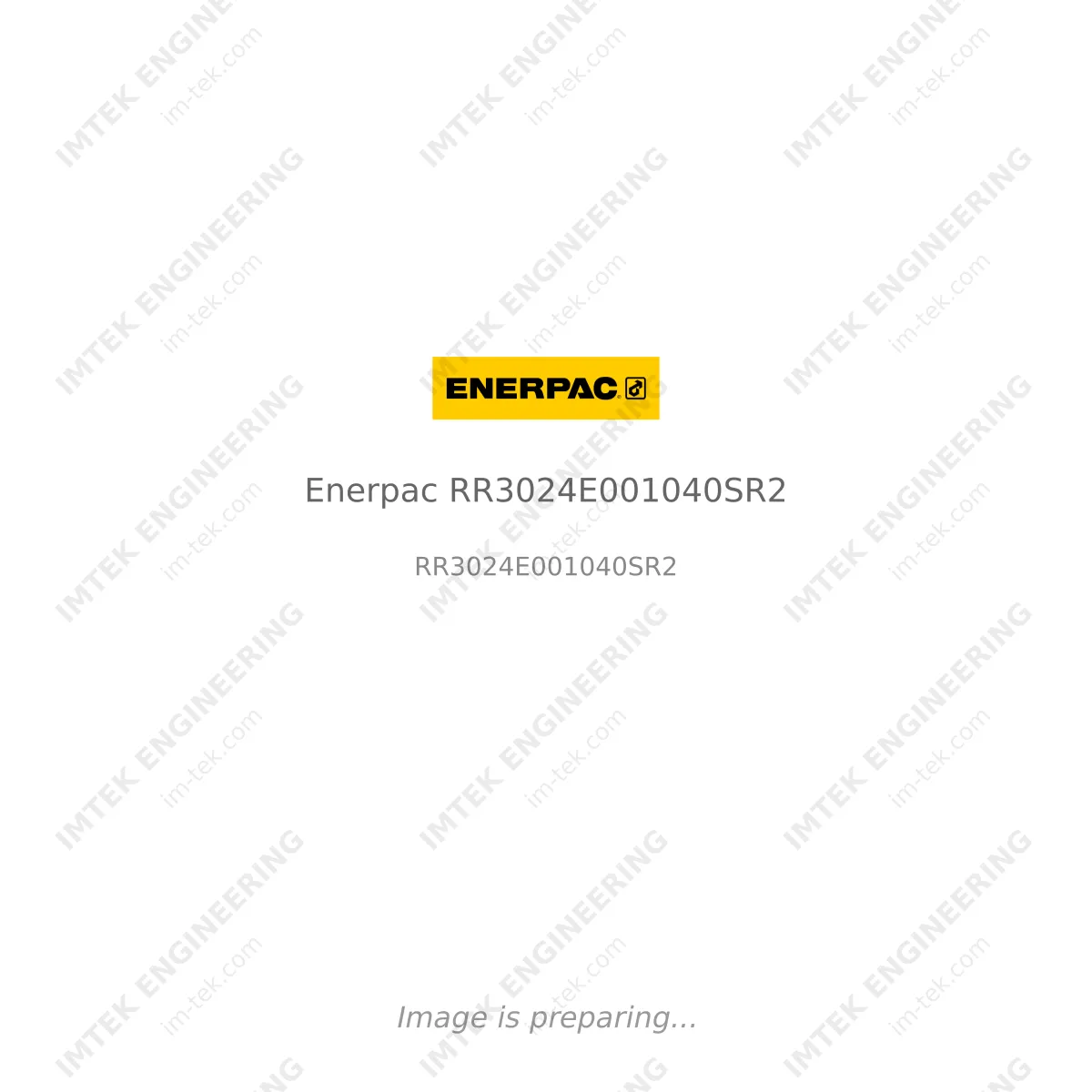 Enerpac Enerpac RR3024E001040SR2 - RR3024E001040SR2