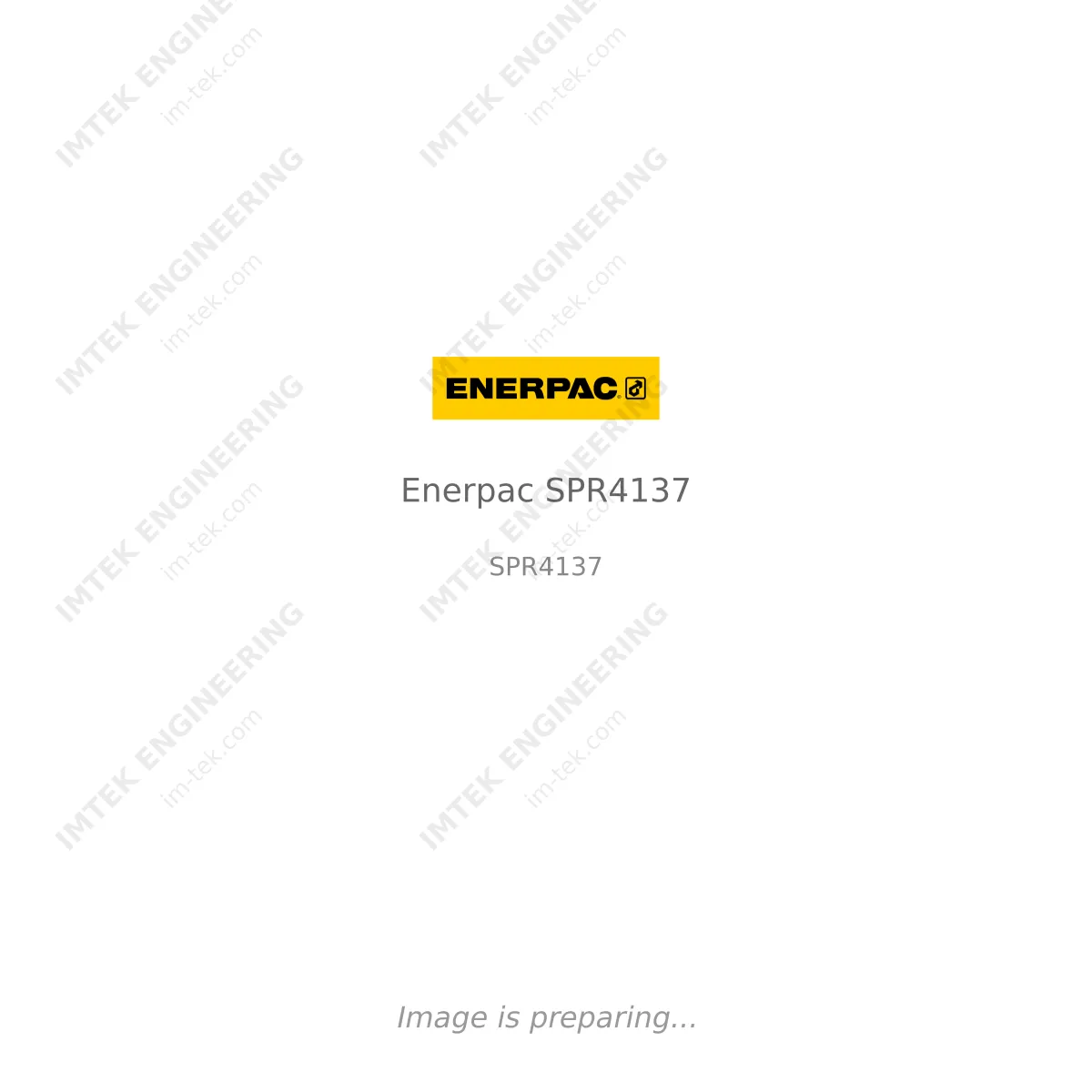 Enerpac Enerpac SPR4137 - SPR4137