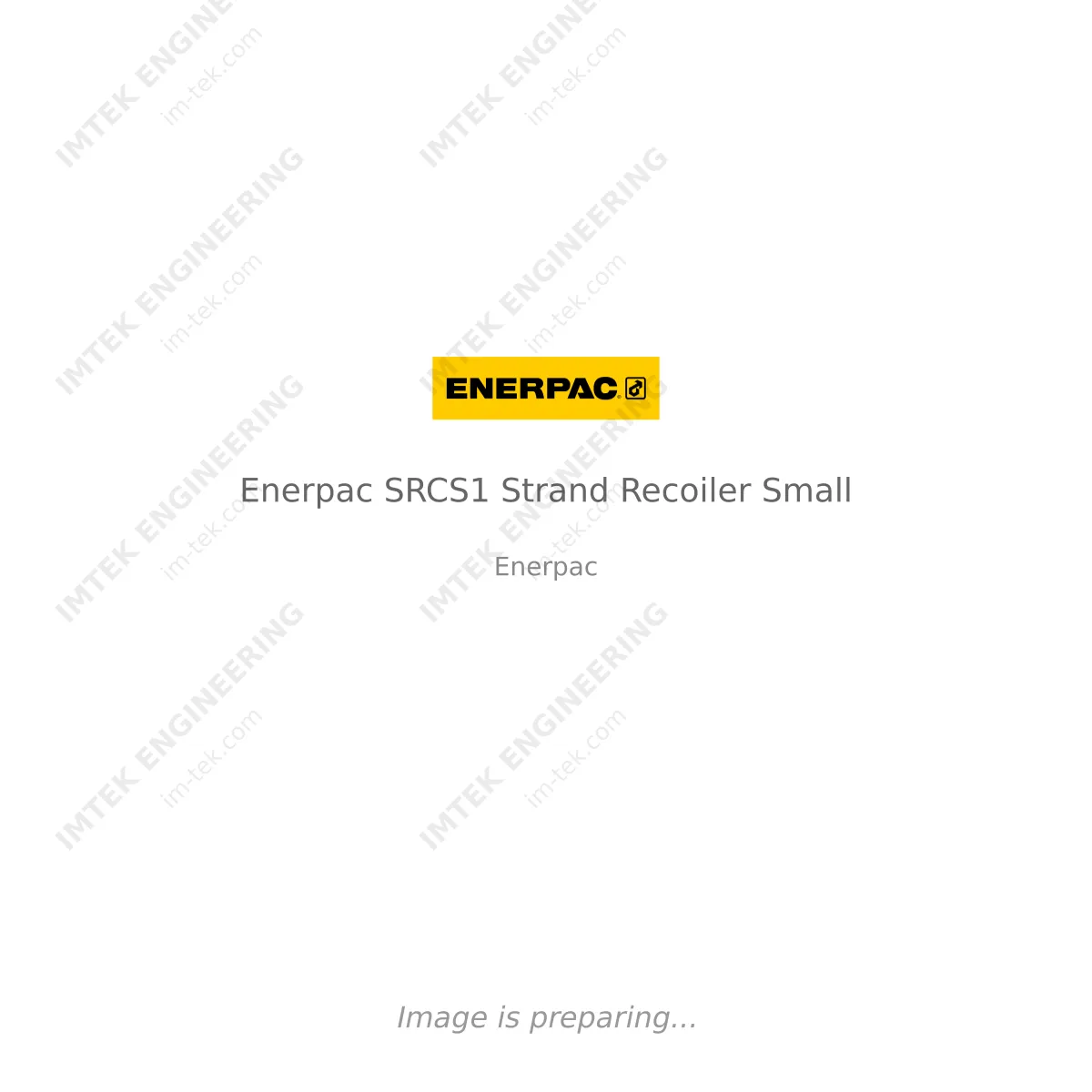 Enerpac Enerpac SRCS1 Strand Recoiler Small - Enerpac