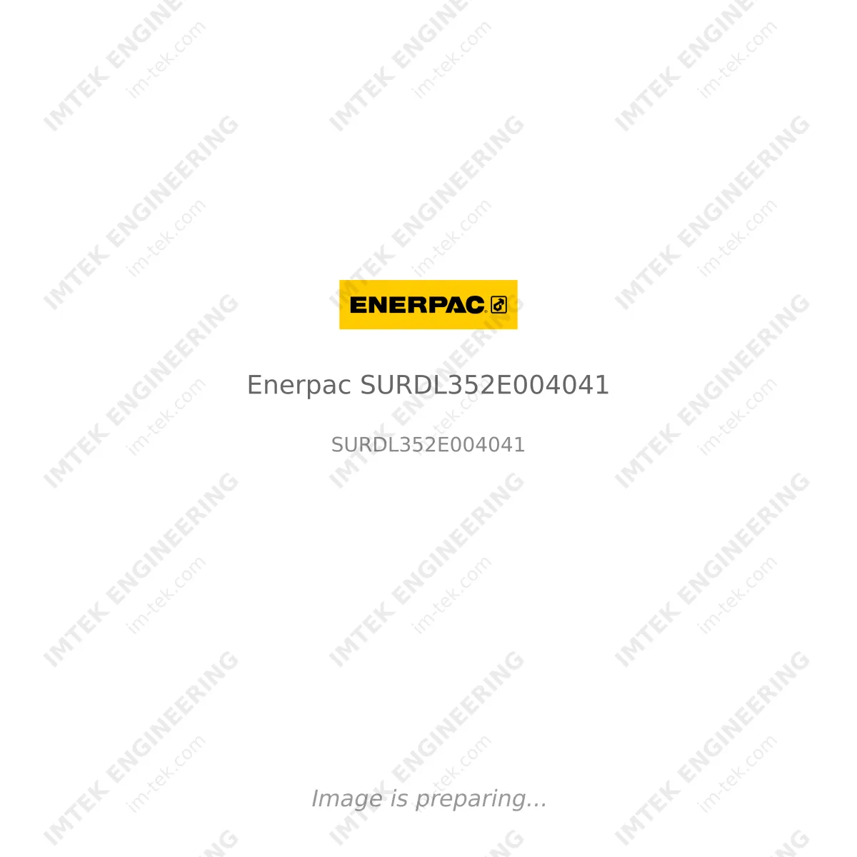 Enerpac Enerpac SURDL352E004041 - SURDL352E004041