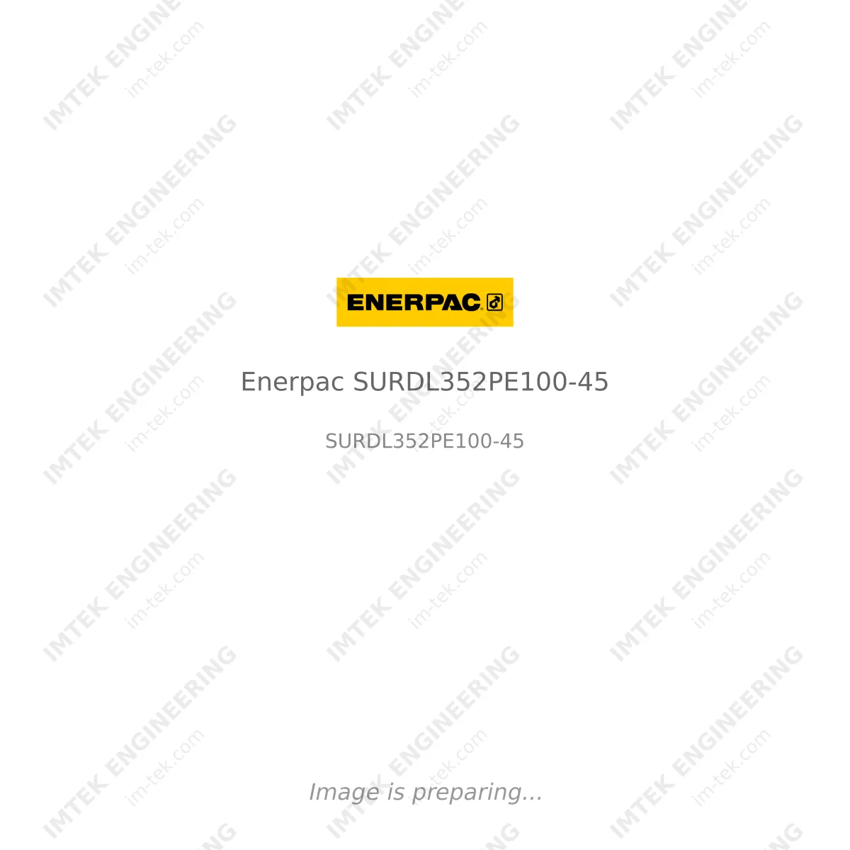 Enerpac Enerpac SURDL352PE100-45 - SURDL352PE100-45