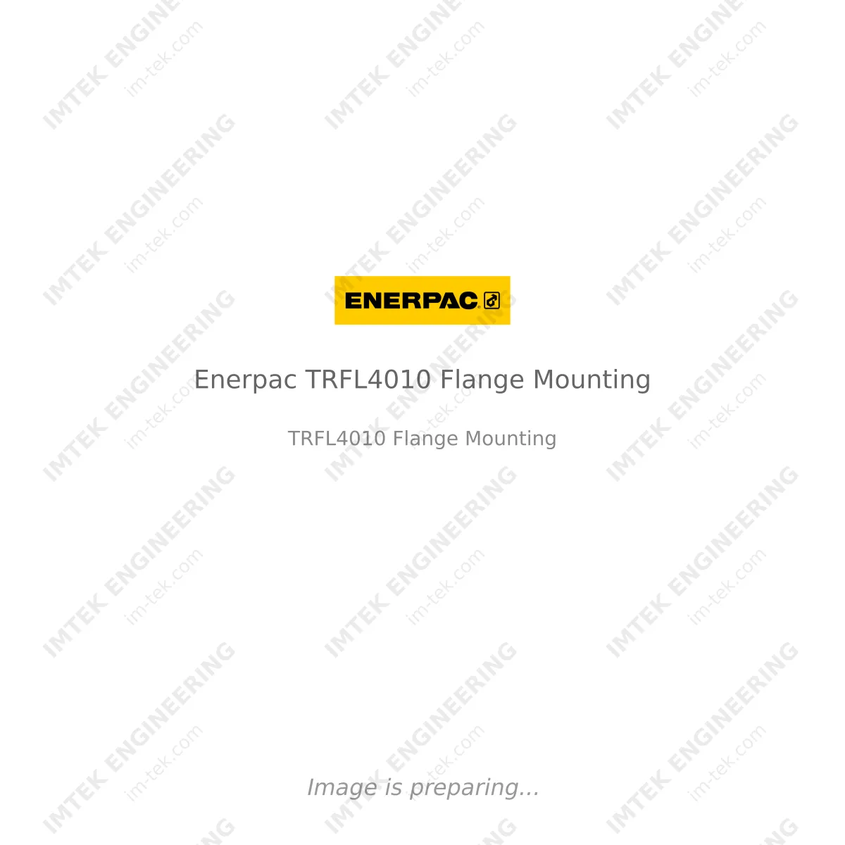 Enerpac Enerpac TRFL4010 Flange Mounting - TRFL4010 Flange Mounting