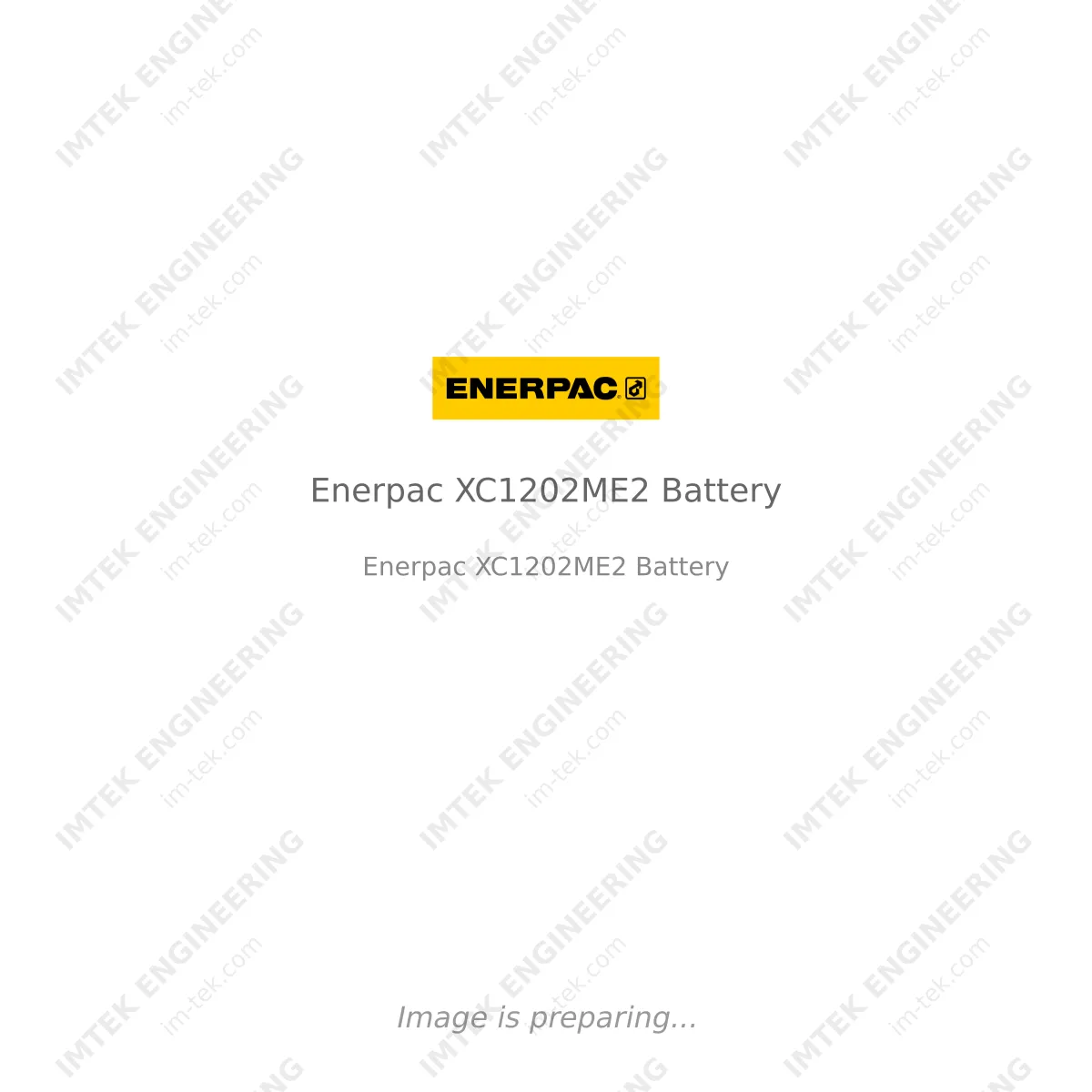 Enerpac Enerpac XC1202ME2 Battery - Enerpac XC1202ME2 Battery