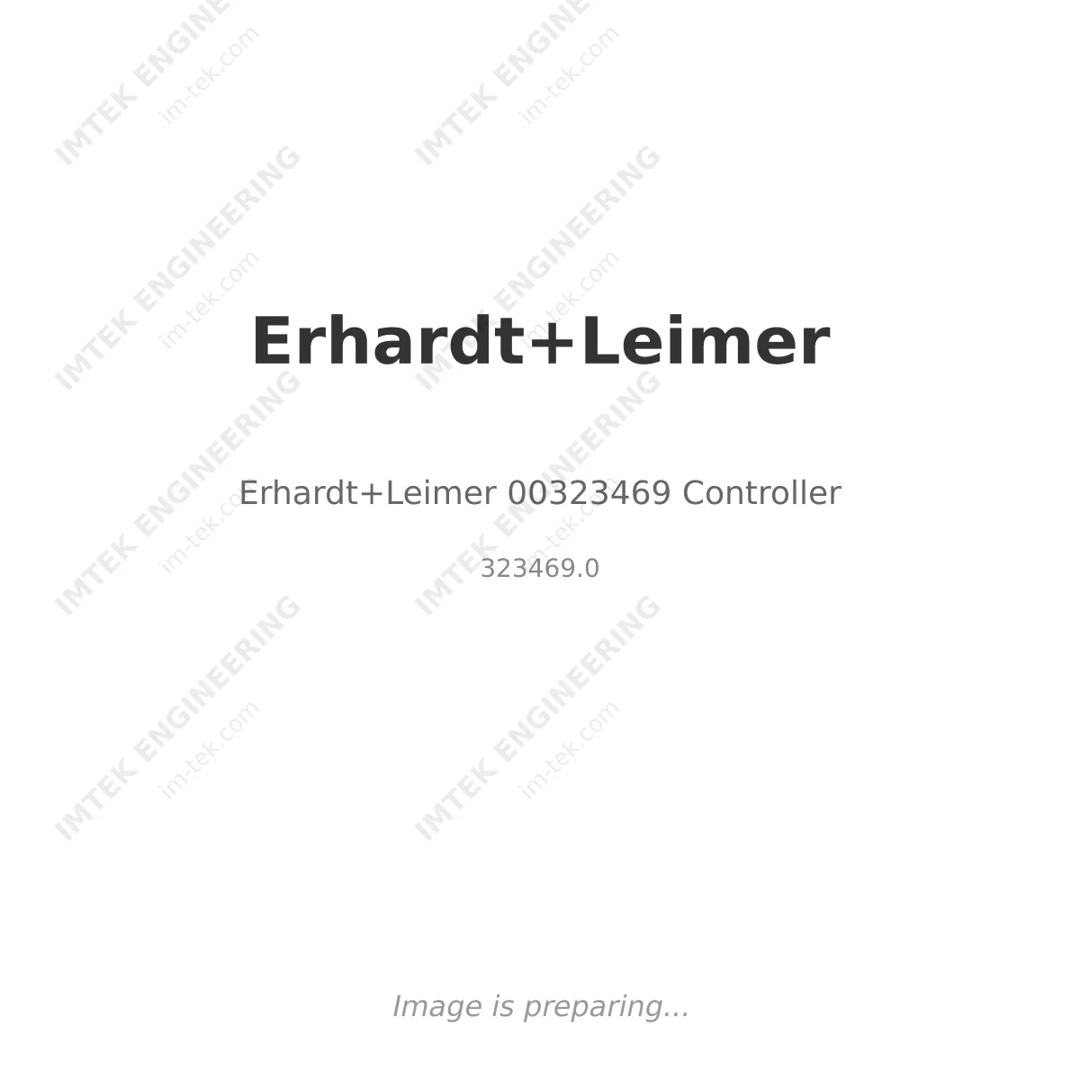 Erhardt+Leimer Erhardt+Leimer 00323469 Controller - 323469.0