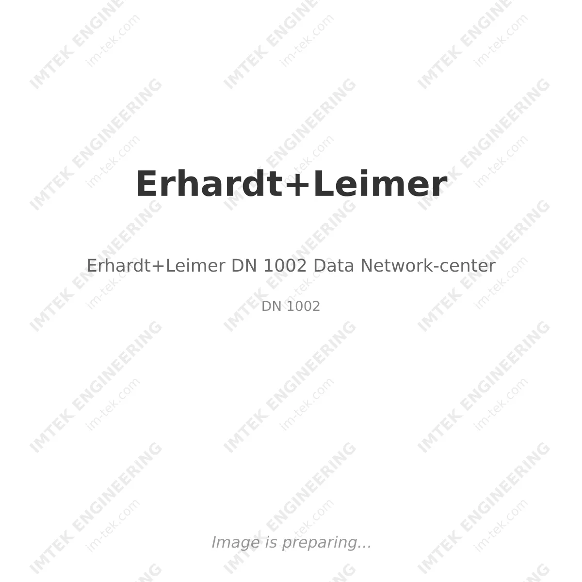 Erhardt+Leimer Erhardt+Leimer DN 1002 Data Network-center - DN 1002