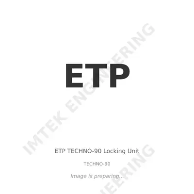 ETP ETP TECHNO-90 Locking Unit - TECHNO-90