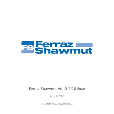 Ferraz Shawmut Ferraz Shawmut Atdr3-2/10 Fuse - Atdr3-2/10