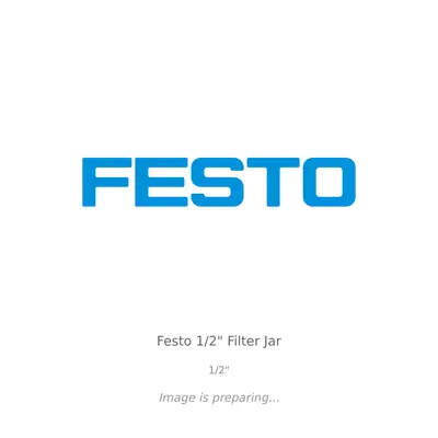 Festo Festo 1/2" Filter Jar - 1/2"