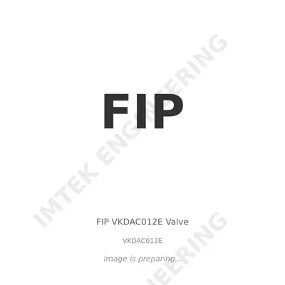 FIP FIP VKDAC012E Valve - VKDAC012E thumbnail 1