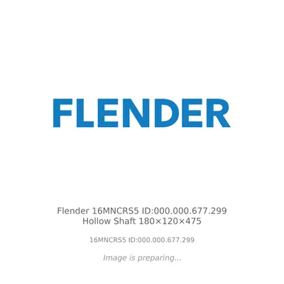 Flender Flender 16MNCRS5 ID:000.000.677.299 Hollow Shaft 180×120×475 - 16MNCRS5 ID:000.000.677.299