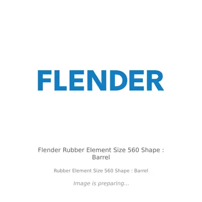 Flender Flender Rubber Element Size 560 Shape : Barrel - Rubber Element Size 560 Shape : Barrel