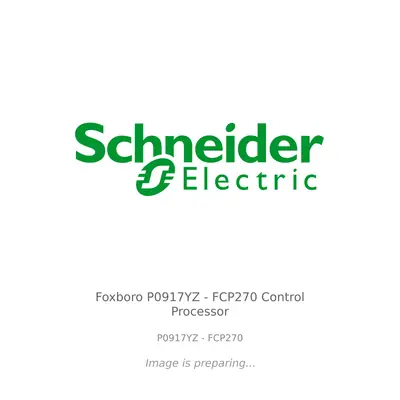 Foxboro Foxboro P0917YZ - FCP270 Control Processor - P0917YZ - FCP270