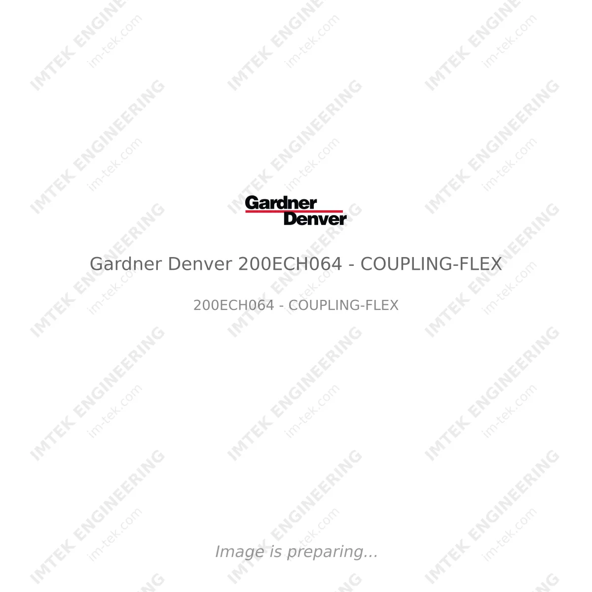 Gardner Denver Gardner Denver 200ECH064 - COUPLING-FLEX - 200ECH064 - COUPLING-FLEX