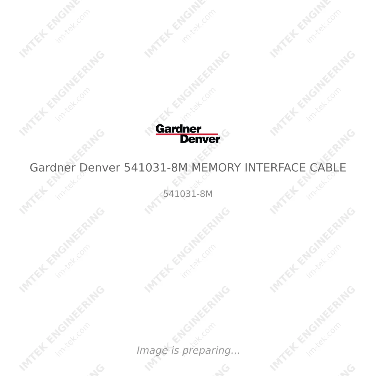 Gardner Denver Gardner Denver 541031-8M MEMORY INTERFACE CABLE - 541031-8M