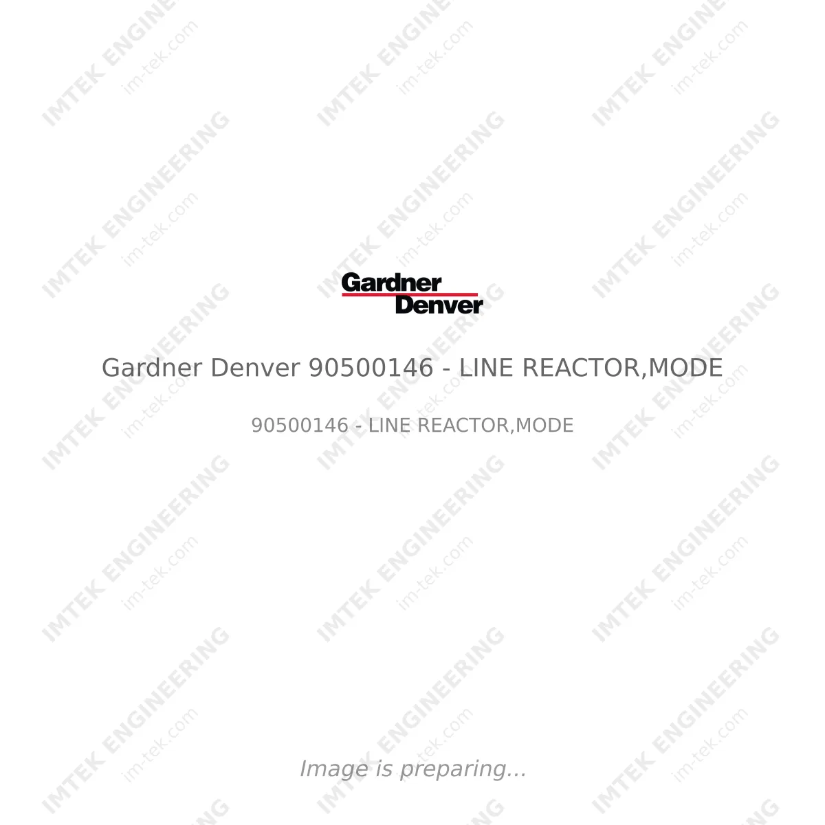 Gardner Denver Gardner Denver 90500146 - LINE REACTOR,MODE - 90500146 - LINE REACTOR,MODE