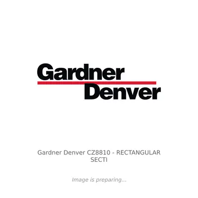 Gardner Denver Gardner Denver CZ8810 - RECTANGULAR SECTI