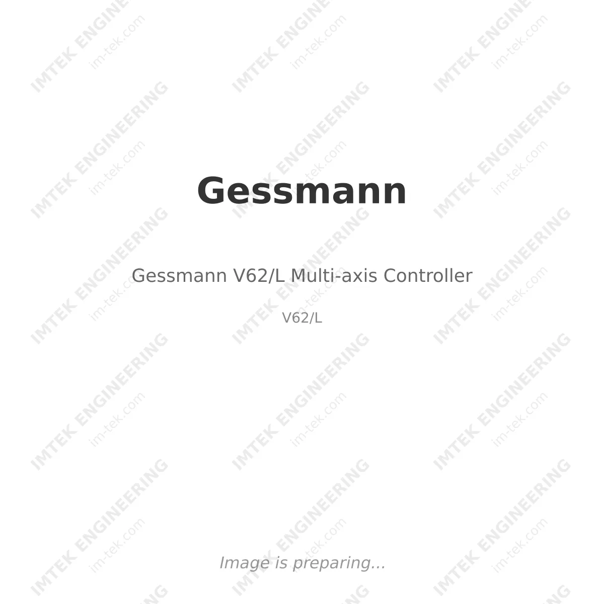 Gessmann Gessmann V62/L Multi-axis Controller - V62/L