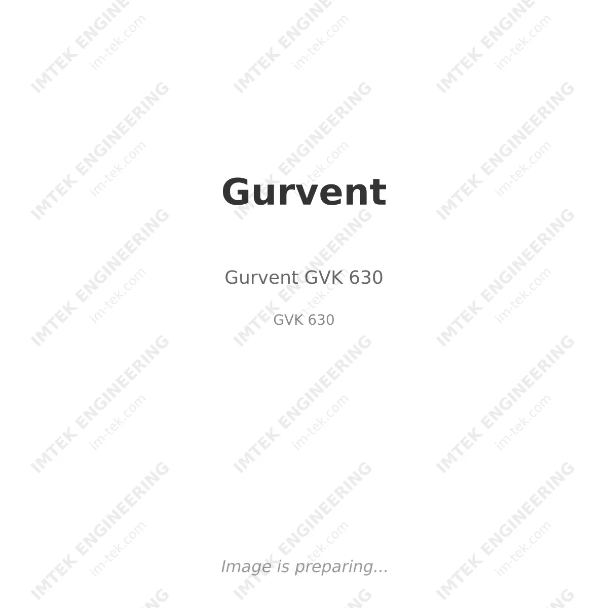 Gurvent Gurvent GVK 630 - GVK 630