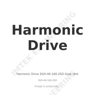 Harmonic Drive Harmonic Drive SGH-40-160-2SO Gear Unit - SGH-40-160-2SO