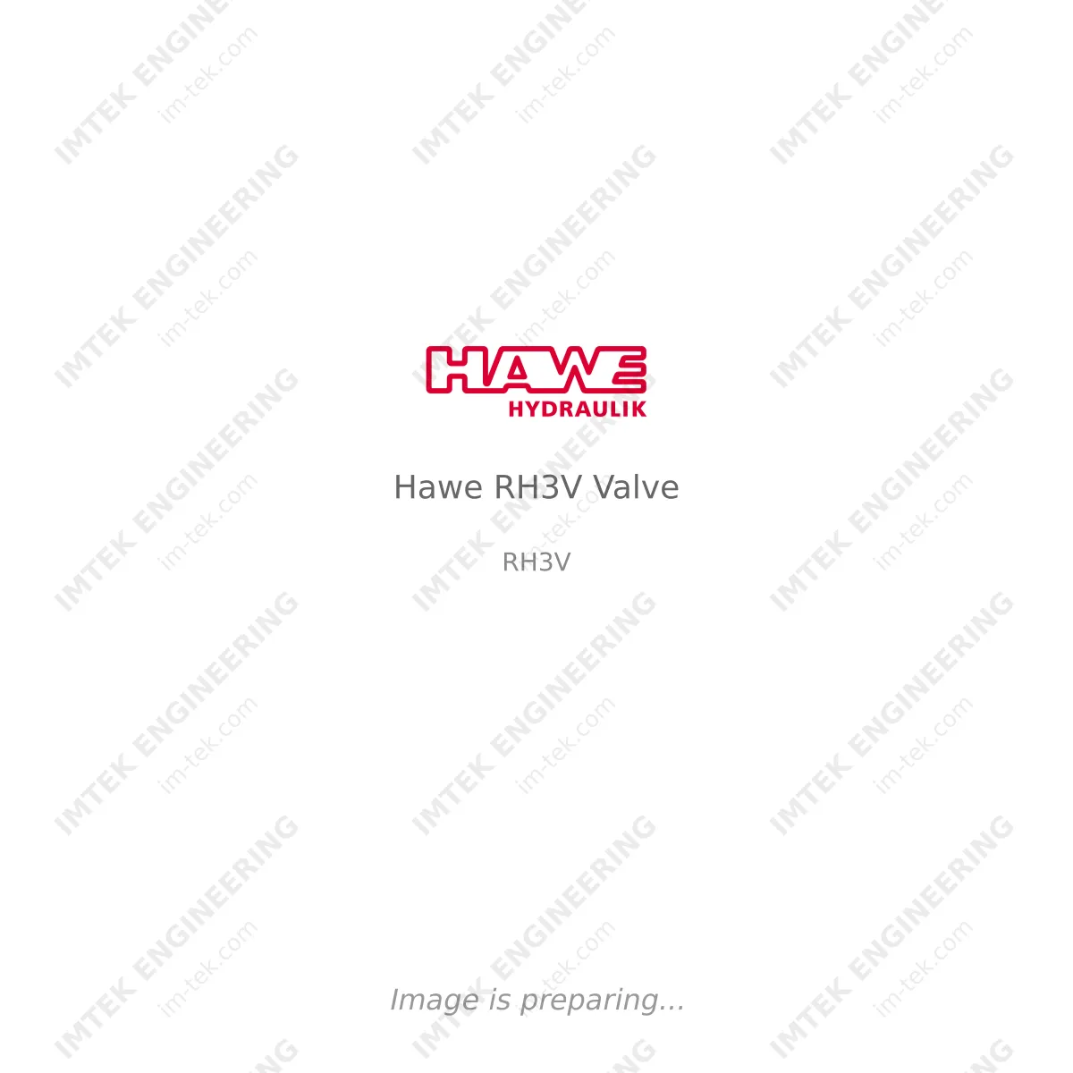 Hawe Hawe RH3V Valve - RH3V