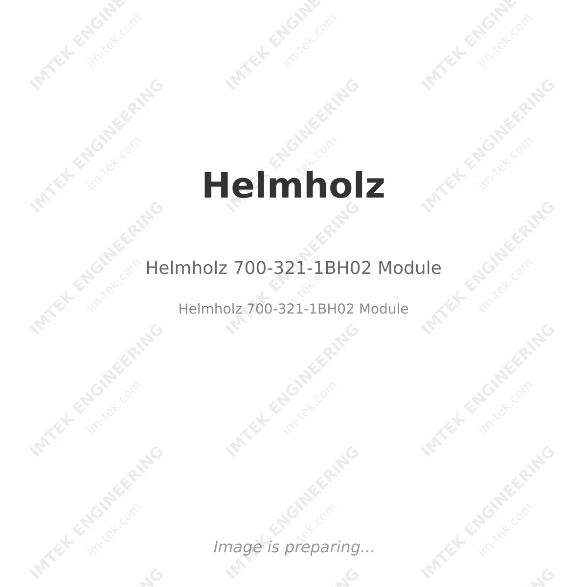 Helmholz Helmholz 700-321-1BH02 Module - Helmholz 700-321-1BH02 Module