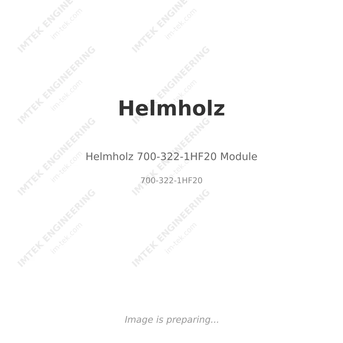 Helmholz Helmholz 700-322-1HF20 Module - 700-322-1HF20