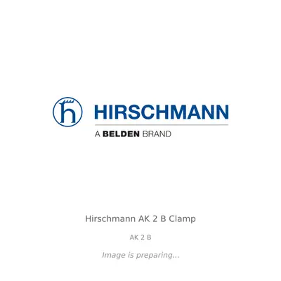 Hirschmann Hirschmann AK 2 B Clamp - AK 2 B thumbnail 1
