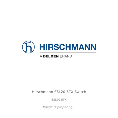 Hirschmann Hirschmann SSL20-5TX Switch - SSL20-5TX