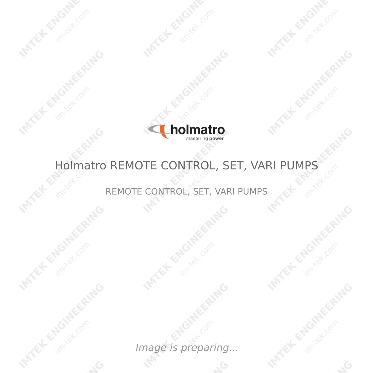 Holmatro Holmatro REMOTE CONTROL, SET, VARI PUMPS - REMOTE CONTROL, SET, VARI PUMPS