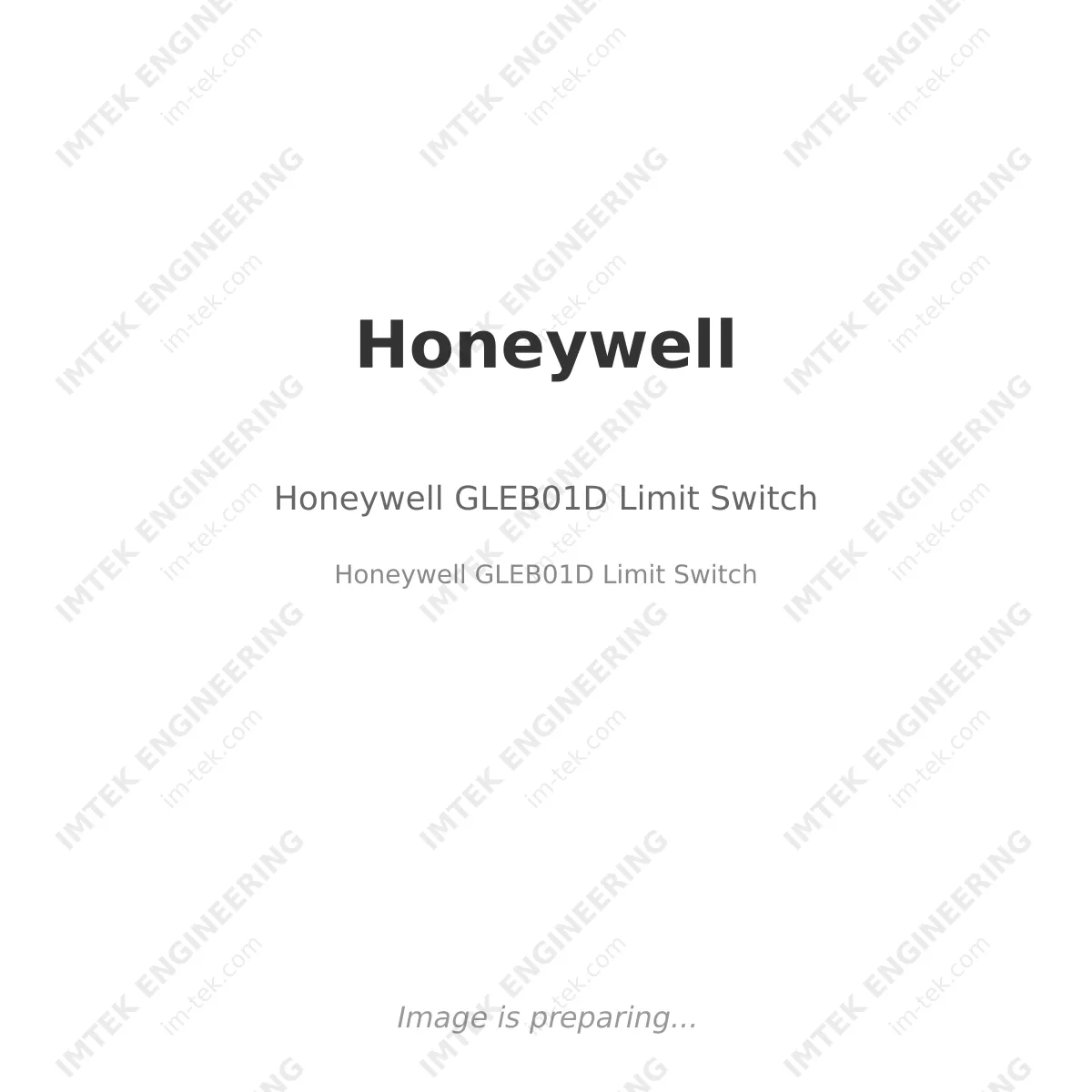 Honeywell Honeywell GLEB01D Limit Switch - Honeywell GLEB01D Limit Switch